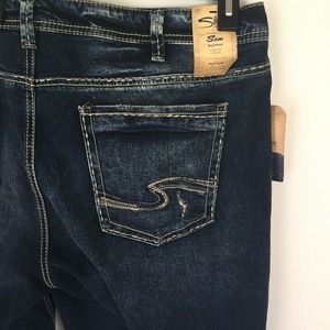 Silver Jeans Sam Boyfriend Jeans 20x27 Slim Leg